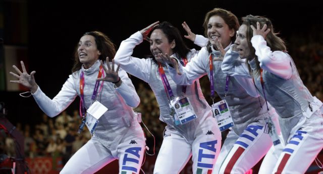 Η Ιταλία στην κορυφή στο ομαδικό του ξίφους ασκήσεως γυναικών